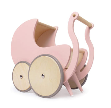 Kinderfeets Pram Walker - Toy Stroller For For Babies, Kids, And Toddlers | Sustainable And Eco-Friendly | 2-In-1 Walker And Str