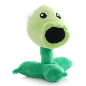 Jhesao 7' Plants And Zombies Pvz Plush Peashooter Toys Pvz 1 2 Stuffed Soft Zombies Doll Green Pea Shooter Plush Toy New