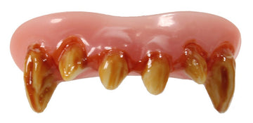 Billy-Bob Top Set Of Creepy Werewolf Teeth With Fangs