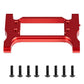 Mohero Aluminum Cnc Front Steering Servo Mount Upgrade Parts For 1/10 Scale Trx-4 Crawler Car (Red)