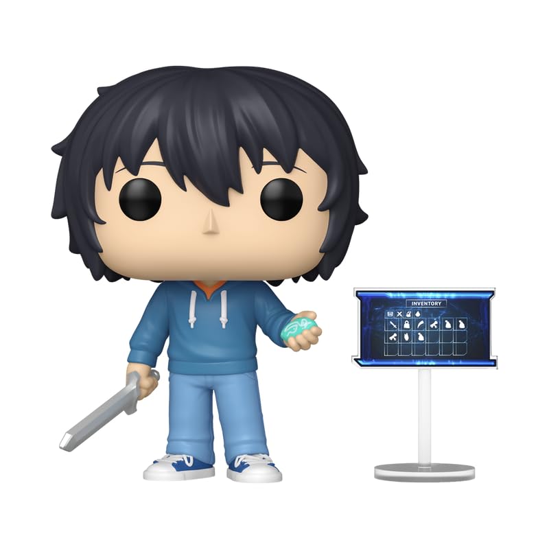 POP! Animation: Solo Leveling - Sung Jinwoo (E-Rank) with Inventory #1941 limited availability Bundled with Compatible Box Protector Case