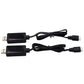 Blomiky 2 Pack 7.4V 1.6A Fast 2S Li-Po Li-ion Battery Charger Cable with XH-3P Connector for RC Boat Truck Drone Cars Vehicle SC