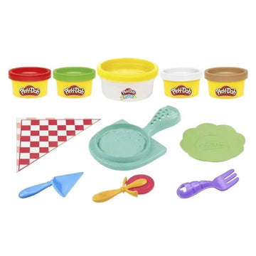 Play-Doh Kitchen Creations- Cheesy Pizza Playset for Kids 3 Years and Up, Non-Toxic