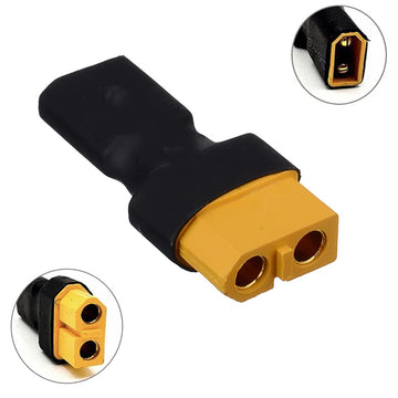 LinsyRC 5-Pack XT30 Male Connector to XT60 Female Connector Adapter for RC FPV Drone Car Lipo NiMH Battery Charger ESC