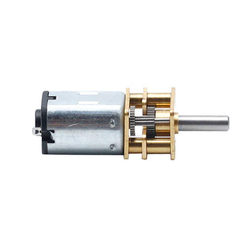 Augiimor 2PCS DC 6V 1000RPM Speed Reduction Motor N20 3mm Shaft Mini Metal Gearwheel Gear Motor with Full Metal Gearbox Micro Mo