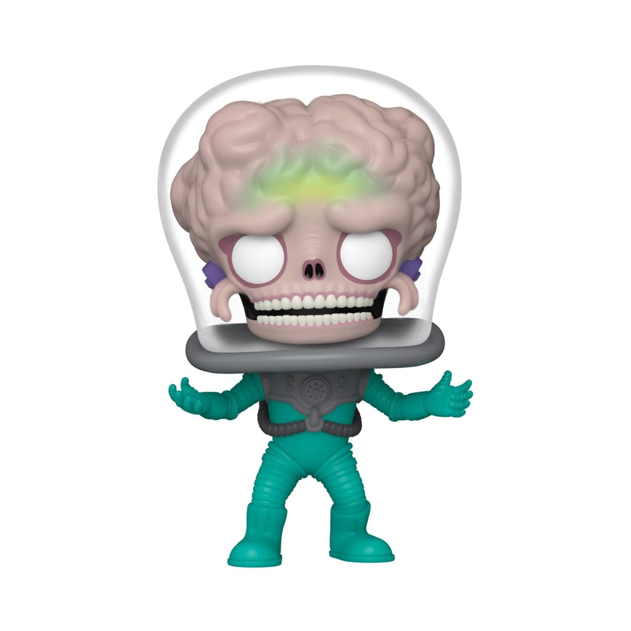 Funko POP! Movies: Mars Attacks - Soldier (Styles May Vary) (Glow) (SPC)' for ASIN 'B0D7MGV3LW