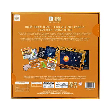 Talking Tables Museum Themed Escape Room Game For Kids | Solve Unique Puzzles And Codes To Find The Exit In Time! Interactive Fa