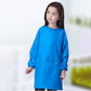 Huahui Kids Art Smock Waterproof Painting Apron for Preschool Boys Eating Kindergartner, Blue