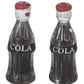 Dollhouse Miniature Pop Bottles Set of 2