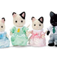 Calico Critters Tuxedo Cat Family Set
