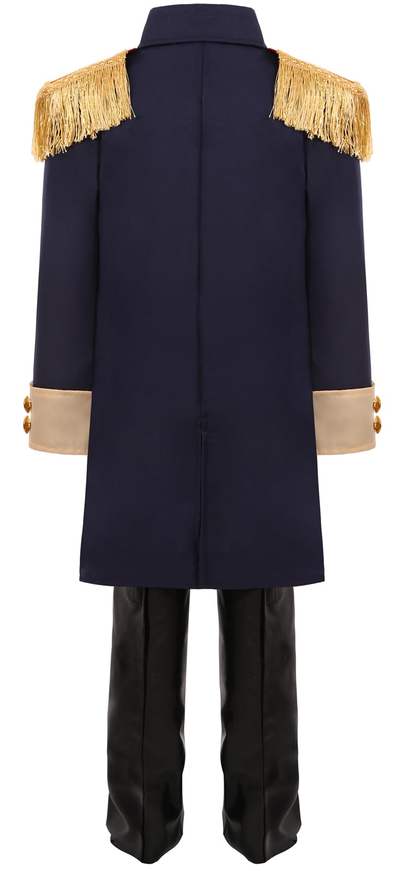 Gortykor Kids George Washington Costume Founding Father Costume For Boys American Colonial Uniform (8-10 Years)