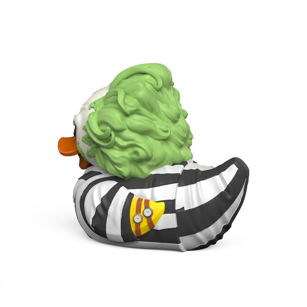 TUBBZ Mini Beetlejuice Cosplaying Rubber Duck Vinyl Figure - PVC, Mini Size, Perfect Collectible