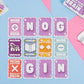 Format Games Noggin Party Game - Fast-Thinking Card Game for 3+ Players, Ages 10+, Multi Color, Model NG0921, Cardboard Material