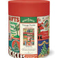 Cavallini Vintage Christmas Puzzle - 500 Piece, Multi Color, Model PZL500/CHRVIN