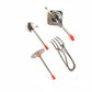 Miniature Toy Kitchen Play Set Pack of 4 Pcs/Kids Playing Cooking Items/Tiny Kitchen Sets