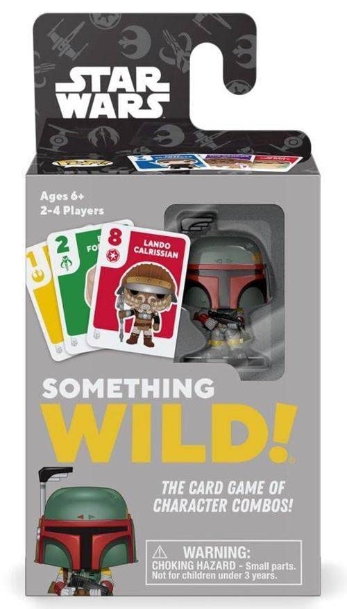 Funko Something Wild! Star Wars With Boba Fett Pocket Pop! Card Game For 2-4 Players Ages 6 And Up