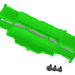 Traxxas TRA6721G Wing, Rustler 4X4 (Green)/ 3x8 FCS (3)