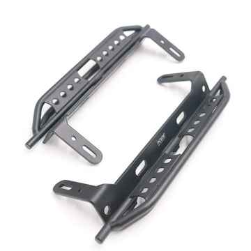 KYX Racing Metal Side Step Running Boards Foot-Plate for 1/10 RC Crawler TRX-4 (Alloy)