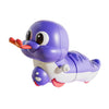 Ademnex Cute Wind-Up Duck Toy For Kids, Manual Clockwork Walking Duck, Colorful Cartoon Animal Toy For Toddlers & Children (Purp