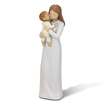 Carracci New Mom Gifts, Mother New Baby Figurines, Sculpted Hand-Painted Mom And Baby Child Figures Statues, Gifts For Mom Birth