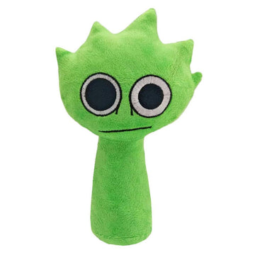 Wehdl Sprunki Plush, 10'' Cute Lime Owakcx Plushies Toy For Fans Gift, Soft Stuffed Figuer Doll For Kids Adults, Birthday Christ