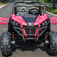 Mini Moto Utv 4X4 12V Pink (2.4Ghz Rc)