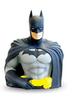 DC Batman Bust Bank - 8.25" Rotocast Plastic, Multicolor - Model 43221