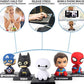 Semaphore Cute Cartoon Bobblehead Doll Toy Car Accessories|Dashboard Bobblehead for Car Interior Decoration Compatible with Volk