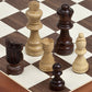 Bello Games Staunton Heavily Weighted Chessmen. King: 3 3/32'