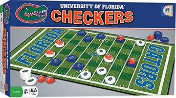 Masterpieces Ncaa Florida Gators Checkers Board Game , 13'' X 21''