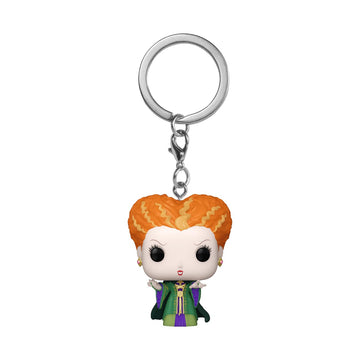 Funko Pop! Keychain: Disney Hocus Pocus 2- Winifred Sanderson - (Smoke) Novelty Keyring - Collectable Mini Figure - Stocking Filler - Gift Idea - Official Merchandise - Horror Fans - Backpack Decor