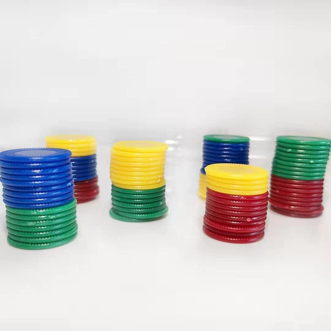 Left Right Center Dice Game Prime Set Bundle- 3 Pack Assorted Colors (3 Pack)