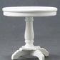 Classics By Handley Dollhouse Miniature Round End Table (White)