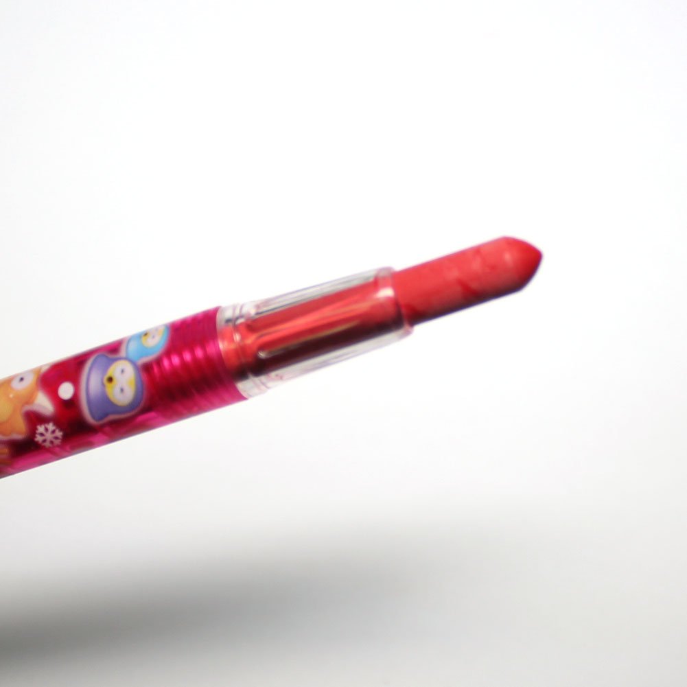 Pororo Plastic Twist Up Crayons Color Pencils 14 Pens