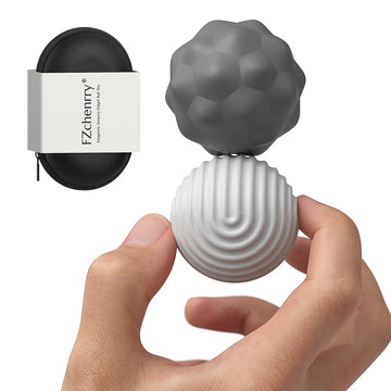 Silicone Magnetic Balls Fidget Toy For Adults, Soft Silicone Magnets Balls, Extra-Large 2Pcs 40.5Mm Stress Relief Sensory Toys F