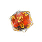 Sirius Dice Halloween D20 Snowglobe Dice, Large