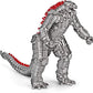 Mechadragon Vs. Kong Toy Action Figure, King Of The Monsters 2021 Movie Series Movable Joints Birthday Kid Gift, Travel Bag