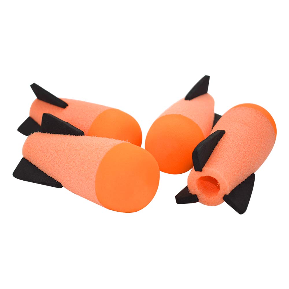 8 Pack Mega Missile Refill With Carrying Strap - Toy Rocket Launcher Ammo For Nerf N-Strike Elite Series