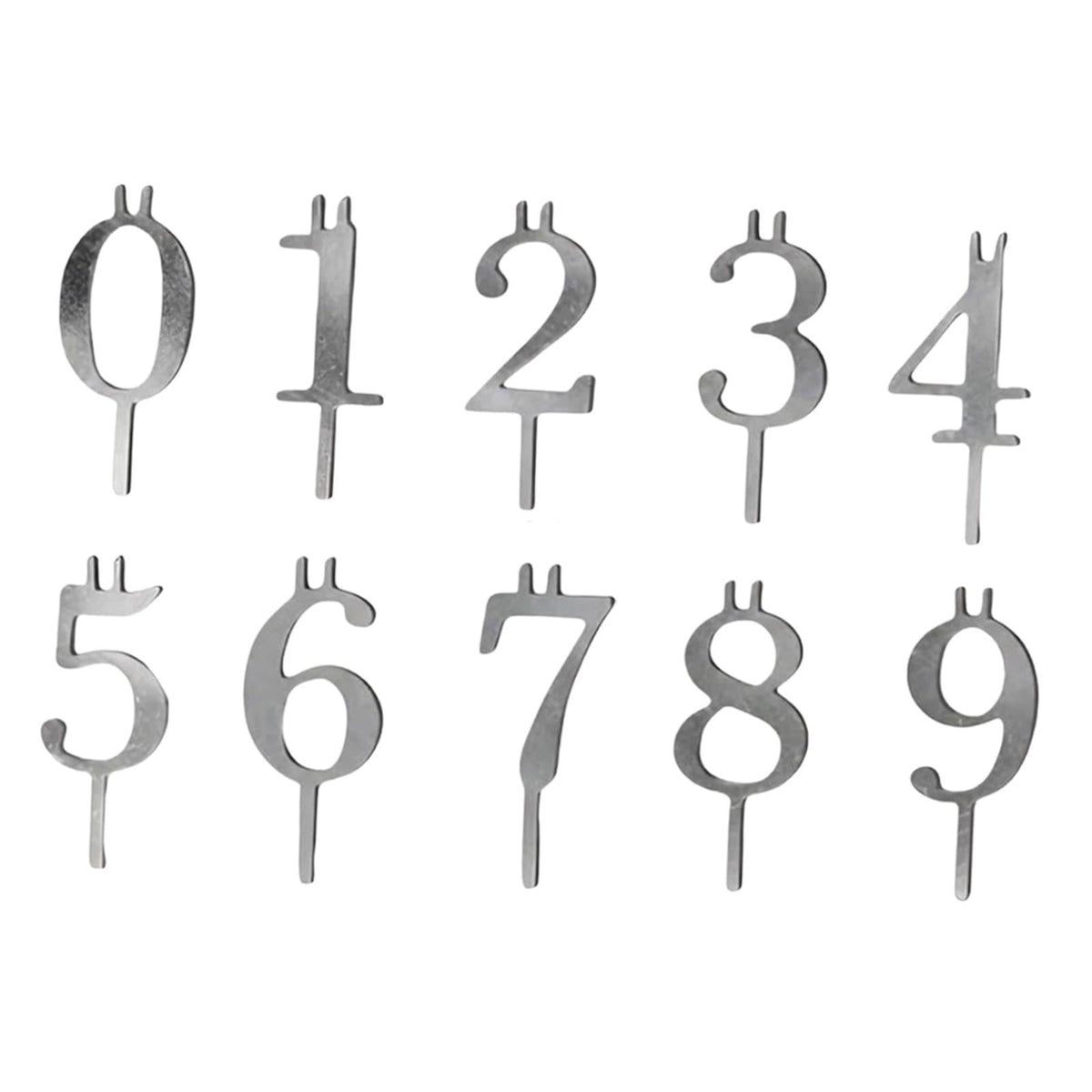 Enakshi 10X 09 Number Cake Holder Birthday Parties Cake Decoration For Celebrations Silver| Greeting Cards & Party Supply | Par