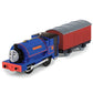 Trackmaster Railway System : Thomas and Friends Motorized Road and Rail Battery Powered Tank Engine - Sir Handel with 2 Red Pass