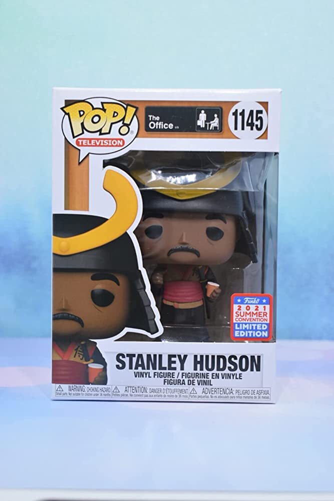 Funko Pop! The Office Stanley Hudson As Samurai Warrior Funkon Summer Convention 2021 Shared 1145