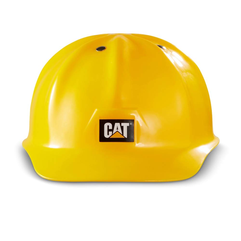 Cat Construction Wheel Loader Sand Set with 10 Inch Cat Loader, Cat Hard Hat and Sand Tools