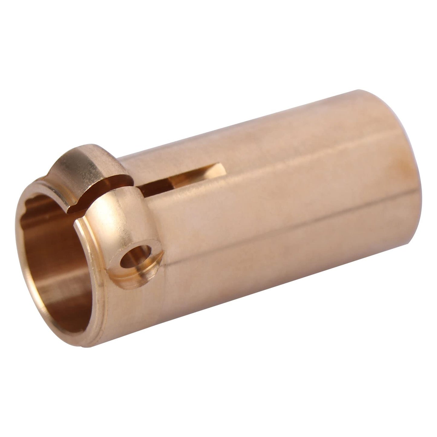AIMROCK 2-Pack Rear Brass Weight Straight Axle Adapters for 1/10 SCX10-ll 90046 90047 RC Crawler