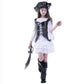 PGOND Cute Pirate Girls Halloween Dress up Costume (M-7-9Y)