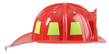 Aeromax Jr. Firefighter Helmet, Red, Adjustable Youth Size