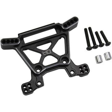 Hot Racing RUF2801 Aluminum Front Shock Tower for Rustler 4X4 - Multiple Colors, Durable Plastic Material