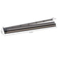 GUSTARIA Mahjong Tile Rack & Pusher Combo, Clear Acrylic, Set of 4, 17.72"x2.95"x1.2", Black, Model KRD-MAH-021