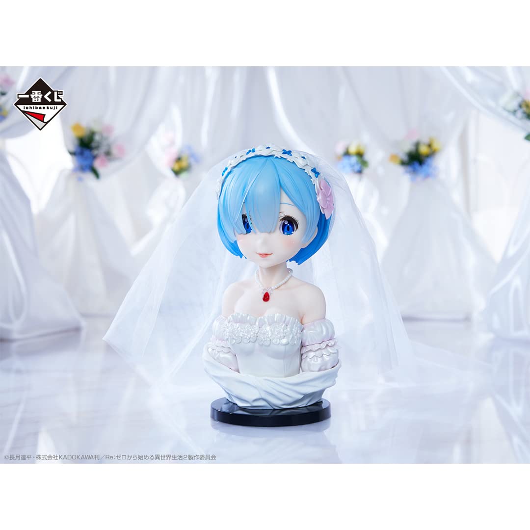 Ichibansho Figure - Re:Zero - Starting Life In Another World - Rem (Wedding Version) (Dreaming Future Story), Bandai Spirits Collectible Statue