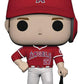 Pop! Sports Mlb Los Angeles Angels, Mike Trout Away Jersey Action Figure (Bundled With Pop Box Protector To Protect Display Box)