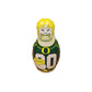 Fremont Die NCAA Oregon Ducks Inflatable Tackle Buddy Bop Bag, 12" Tall, Team Colors, Model 55655, Vinyl Material